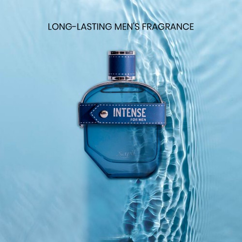 Sapil Intense EDT 100ml – Spicy Bold Men’s Perfume with Lemon, Vetiver & Ginger