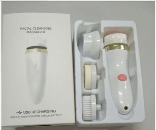 Fashionable Multifunction Face Massager / High Quality 3heads Face Waterproof Clean Massager