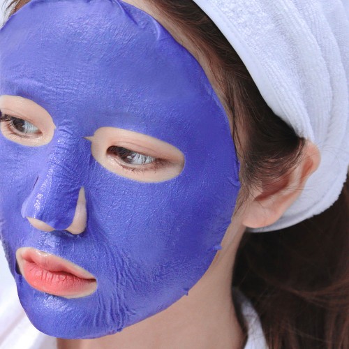 BEBALANCE AZULENE MIRCO FIBER MASK (Premium 3 Step Mask for Sensitive Skin and Redness Care)