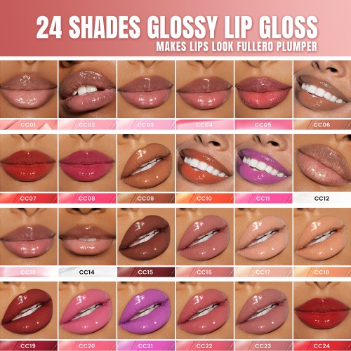 Custom Vegan Wholesale Shiny Lip Gloss Vegan Moisturizing High Pigment Long-Lasting Waterproof Matte & Glossy Liquid Lip Gloss