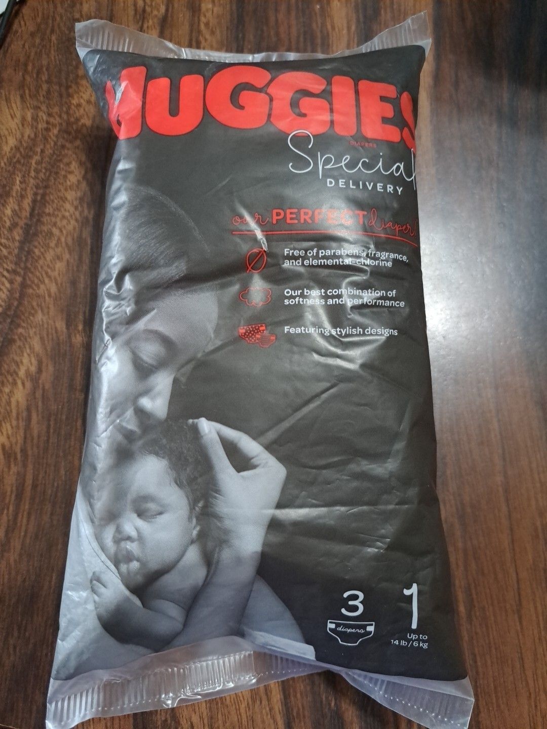 Huggies Special Delivery Hypoallergenic Baby Diapers