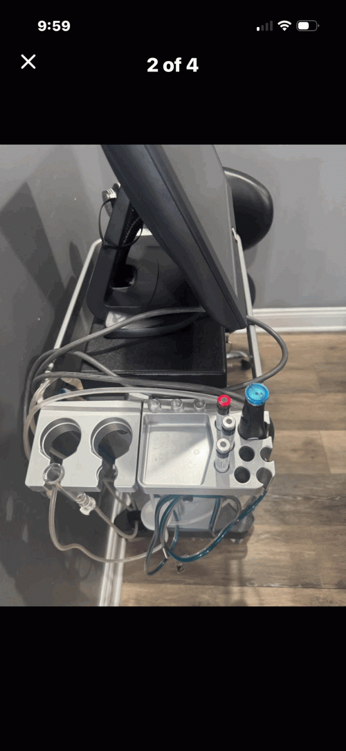 Hydrafacial MD Elite machine with perk attachment + serum stock