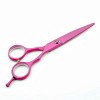 5.5 Inch Professional Pink Hair Cutting Shears/Scissors and Barber Thinning/Texturing Scissor for Female & Male Barber