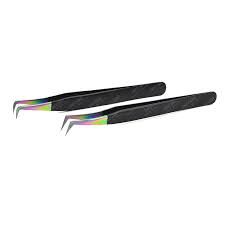 Premium quality eye lash tweezers