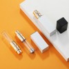 Outdoor Travel Portable Aluminum Alloy 5ML Square Magnetic Empty Spray Perfume Bottle With Bottom Refilling