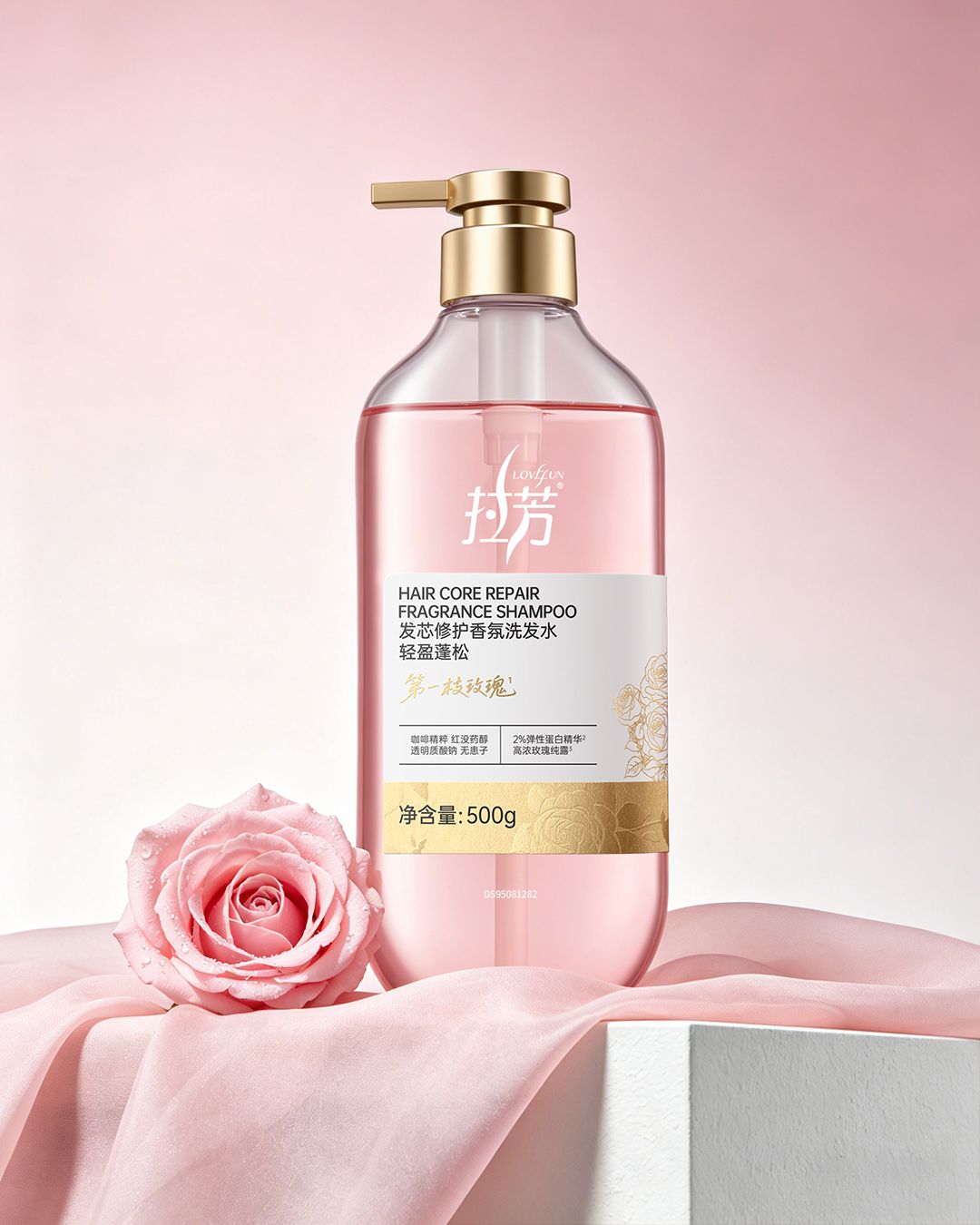 Lovefun Hair Core Repair Fragrance Shampoo- Lightweight & Volumizing