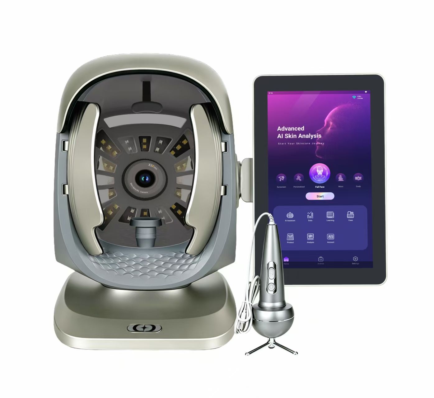 StarTest X3PRO‑AI AI Skin Analyzer Facial Skin Analysis Machine