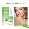 Lakerain Aloe Vera Facial Essence Serum, Hydrating Moisturizing Aloe Essence Water for Soft Smooth Daily Face Skincare