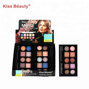 10 Colors women eyes beauty silky smooth cosmetics makeup private label neutral matte eyeshadow palette