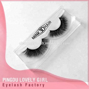 100% real mink fur hand made 3D mink lashes mink fur eyelash false eyelash