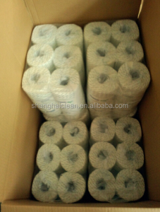 100% Recycle Pulp White Tissue Roll Natural Paper Napkin 2 Ply 200 Sheets Tissue Paper Custom Embossing Toilet Paper