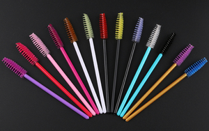 100pcs One-off Eyelash Brush Mascara Wands Applicator Disposable Eyelash Cosmetic makeup brush applicator