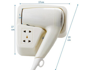 1300W DC Motor Hair Dryer Hotel House Bathroom Wall Mounted Hair Salon Hood Dryer