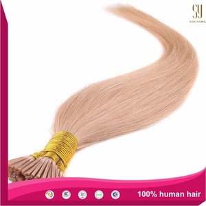 2015 top sale prebonded hair extension, cheap remy i tip hair extensions in stock