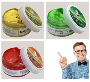 2019 Popular products Disposable color hair mud hair wax 9 color full hair mud wax dye