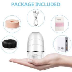 2021 Hot Selling Skincare Tools Waterproof Pore cleaner Electric Silicone Facial Cleaning brush