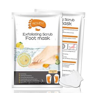 2pcs/Pair Lemon Exfoliating Foot Mask Moisturizing Hydrating Whitening Feet Care Remove Dead Skin Foot Peeling Foot Mask