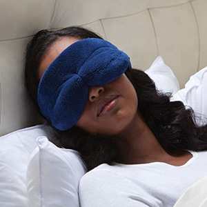 3d sleep dark travel weighted Pretty Care Silk eye mask