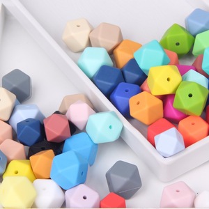 9mm 12mm 15mm 17mm BPA free silicone chewable Beads