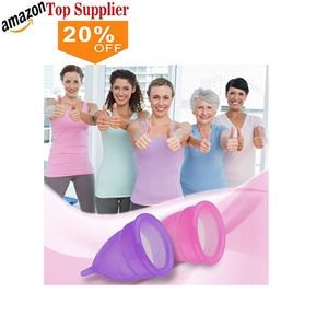 amazon best sellers  Menstrual Cups 100%  Medical Reusable Medical Silicone Soft Menstrual Period Cup