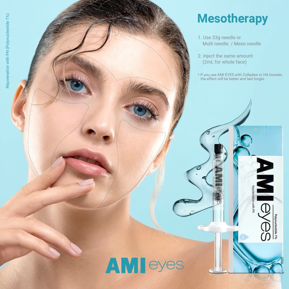 AMI eyes, Skin Booster, PN Injection, AMI eyes Filler , amieyes , amieyes skinbooster, darkeyes