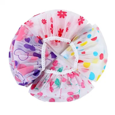 Bashroom Shower Waterproof Cap Thicken Elastic Bath Hat Bathing Cap for Women Hair Salon Bashroom Supplies Women Shower Caps