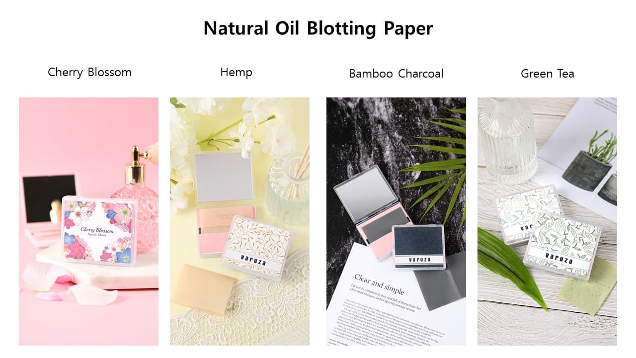 [Beauty Accessories] Oil Blotting Paper with Mirror Case