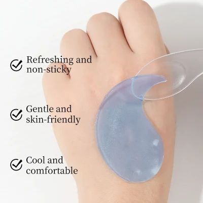 Beauty Remove Dark Circle Eye Pads Gel Patch Crystal Eyemask Hydrating Anti Wrinkle Hyaluronic Acid Hydrogel Under Eye Patch Mask