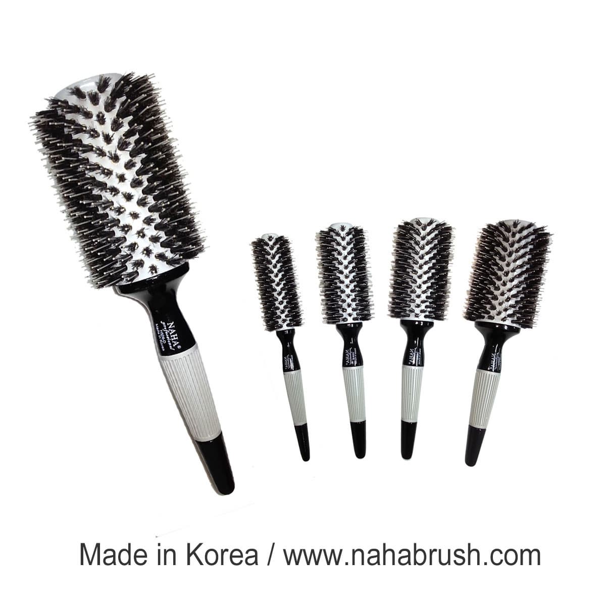 Ceramic Wood Round Hair Brushes