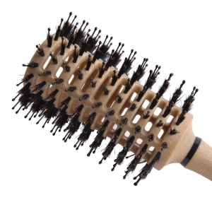 Coconut fiber brush hair biodegradable boar bristle hair brush