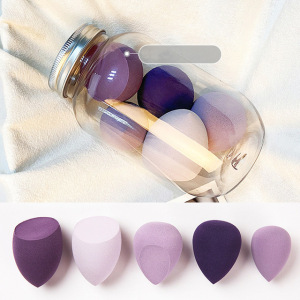 Colorful Face Makeup Puff Sponge Set Beauty Foundation Powder Blender Makeup Accessories Tools Cosmetic Blending Sponges