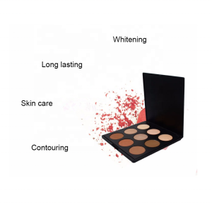 Cosmetics Custom Logo Pressed Powder Palette Foundation Contour Face Powder Makeup