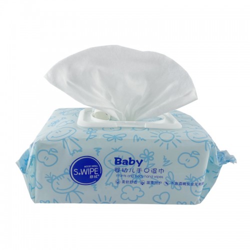 Customized free sample top quality polyester direct tabby disposable baby wet wipes