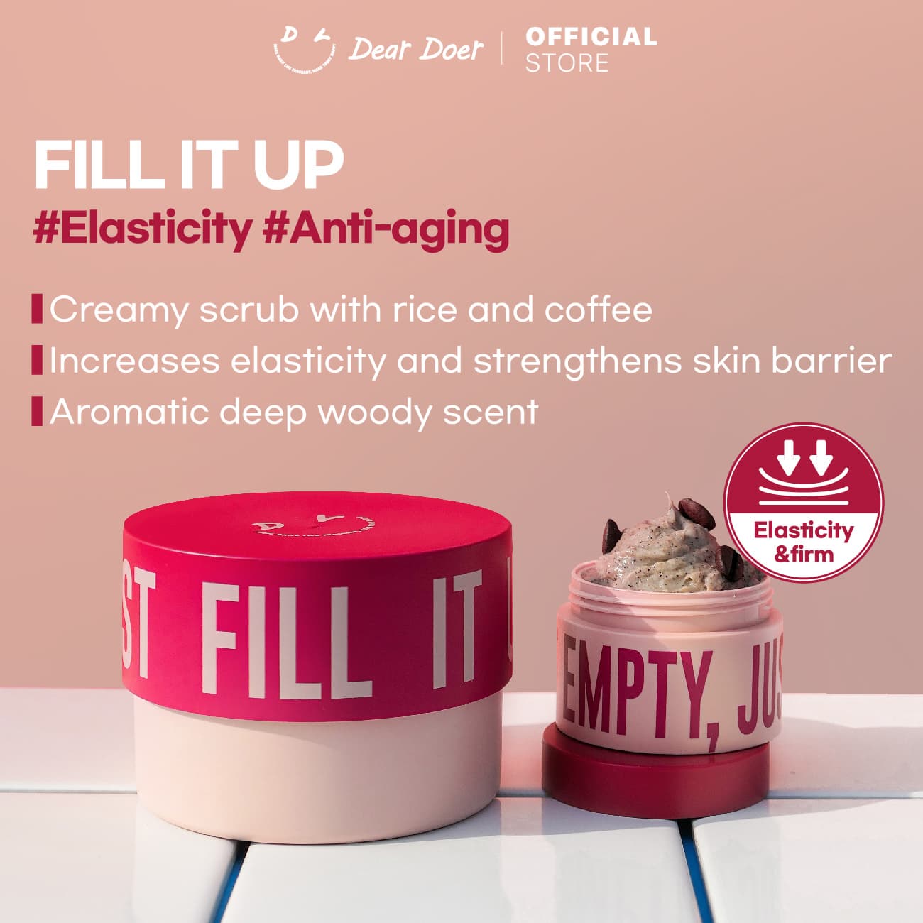 [Dear Doer] Fill it up Body Scrub 300ml