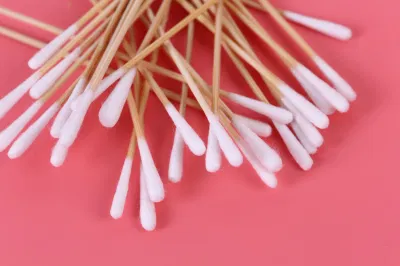 Eco Friendly Makeup Cotton Swab Ear Cleaning