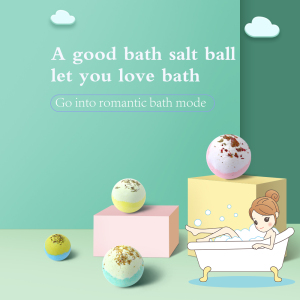 Essential Oil Bath Fizzers Bubble Shower Bombs Home SPA Bathbombs Skincare Moisturize Salt Bath Ball Rainbow Bath Bombs Gift Set
