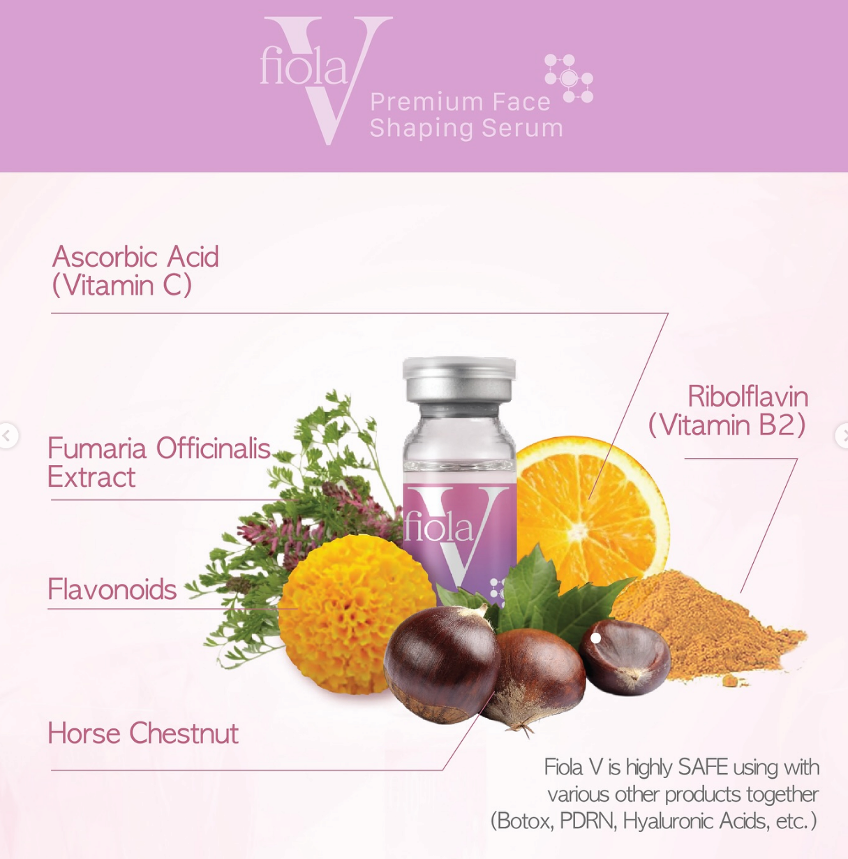 Fiola V premium Face Shaping Serum,Fat dissolver