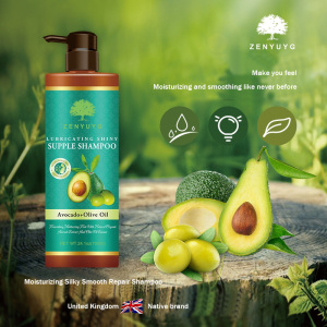 High quality Hair Care Moisturizing Hair Shampoo with avocado and olive oil extract Dry Hair Shampoo