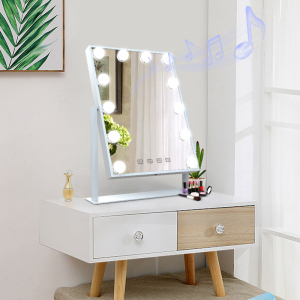 Hollywood Lighted Makeup Vanity mirrors wholesale with blue tooth