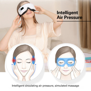 Hot seller electric smart vibration eye massage 4d smart airbag vibration eye massager eye care