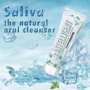 INTELLIGENT Saliva Enzymes Fresh Cool Mint Toothpaste All Natural Dental Gum Care Remove Bad Breath Smoker Without Fluoride