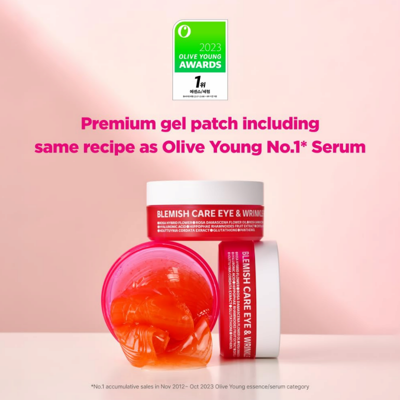 ISOI Blemish Care Eye &amp; Wrinkle Patch Hyaluronic Acid Eye Masks