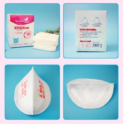 Jwc Soft Cotton Breast Pad with Back Sticky Paper