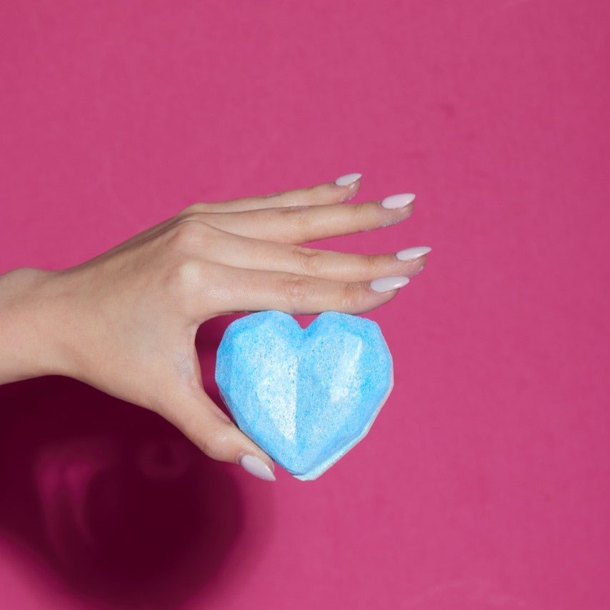 Kirit Heart-shaped Healing Bath Bomb (4 types)