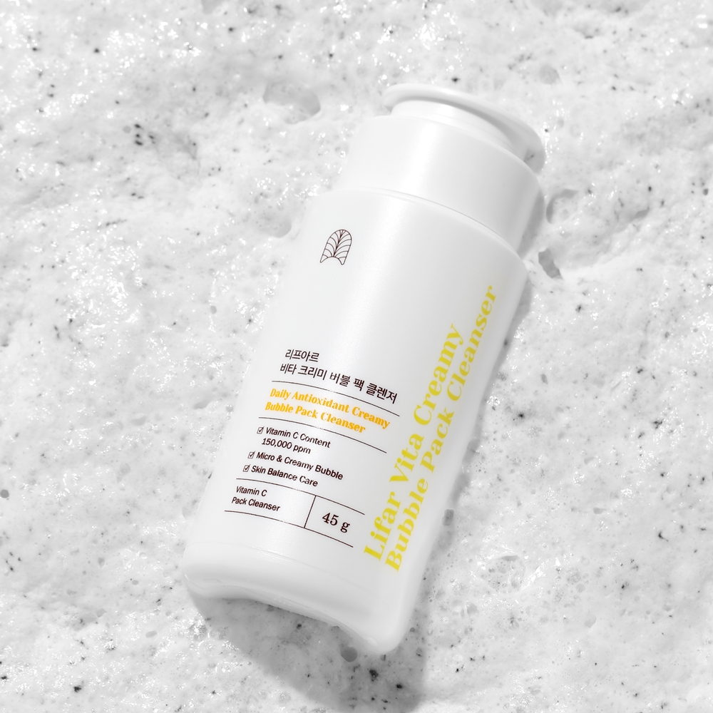 LIFAR VITA CREAMY BUBBLE PACK CLEANSER