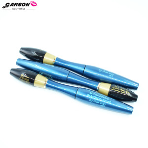 Low MOQ super waterproof double best mascara and eyeliner duo 4d mascara large quantity wholesale