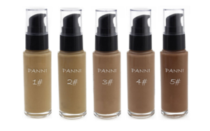 makeup private label 5 color foundation Liquid Whitening and moisture face bottle liquid concealer