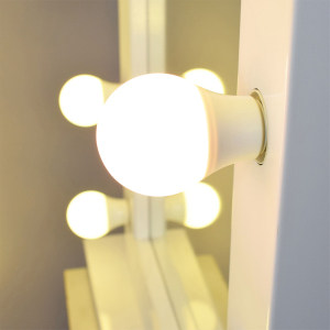 Mirror Light Bulb LED Makeup Mirror Dimmable Bulb Warm/Cold Tones Decoration Make Up Mirrors