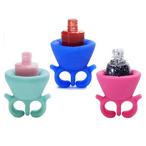 Multi Color Wearable Nail Varnish Bottle Holder