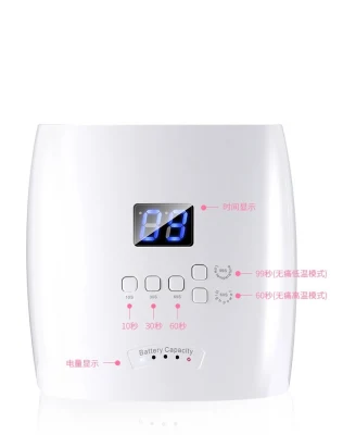 Nail Art Rechargeable Lamp 7800mAh Rechargeable Battery 48W Nail Dryer Nail Art UV LED Nail Art Professional Nail Polish Curing Gel LED Nail Art Lamp